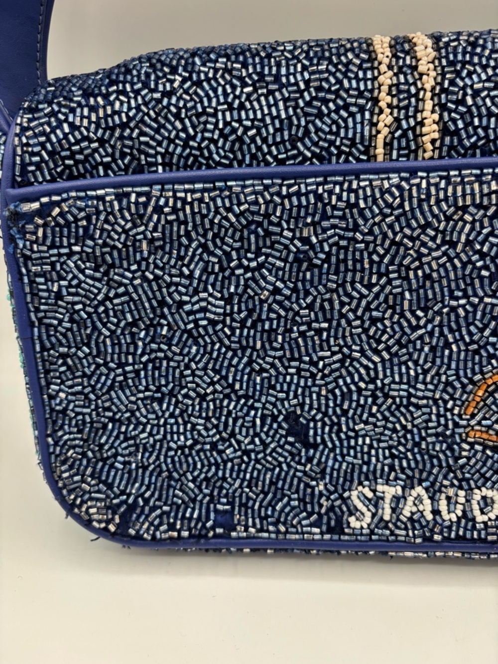 STAUD Beaded Swimmer TOMMY Shoulder Bag in Multicolor - Picture 12 of 15